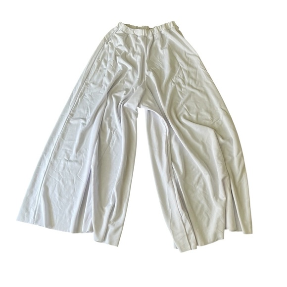 NWT Eurotard Adult Palazzo Pants White Size XS - Picture 2 of 8
